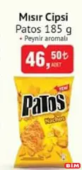 PATOS MISIR CİPSİ 185 G fiyat ve kampanya bilgisi